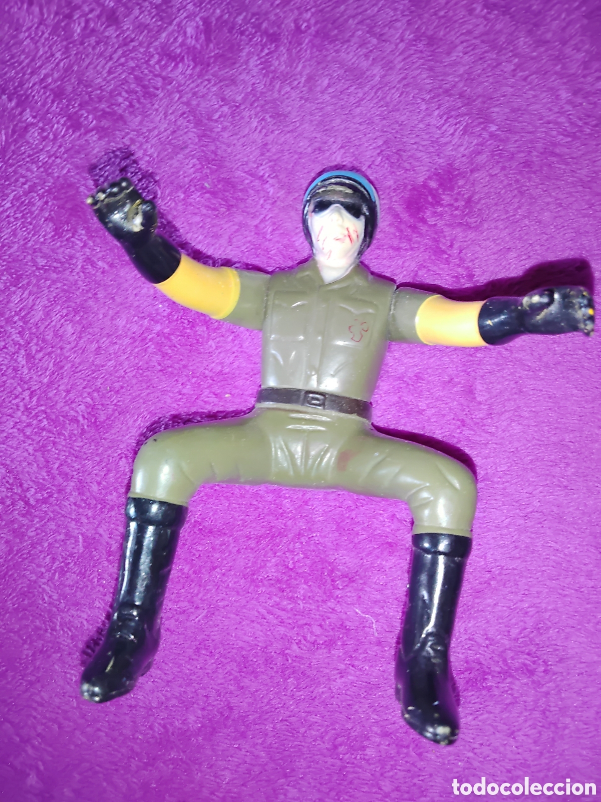 Figure di Gomma e PVC: FIGURA POLICIA MOTORISTA AMERICANO-03