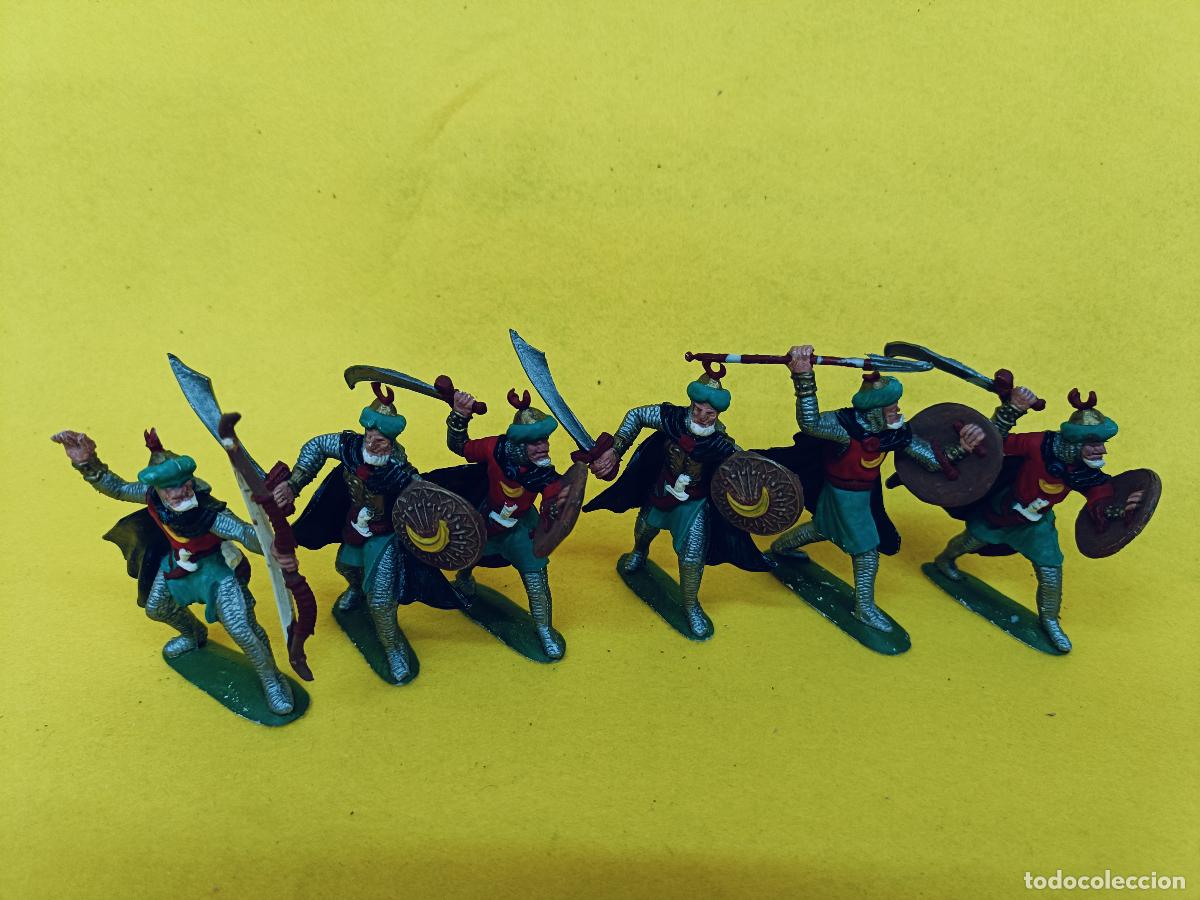 Figuras de goma y PVC: GUERREROS ARABES - Foto 13