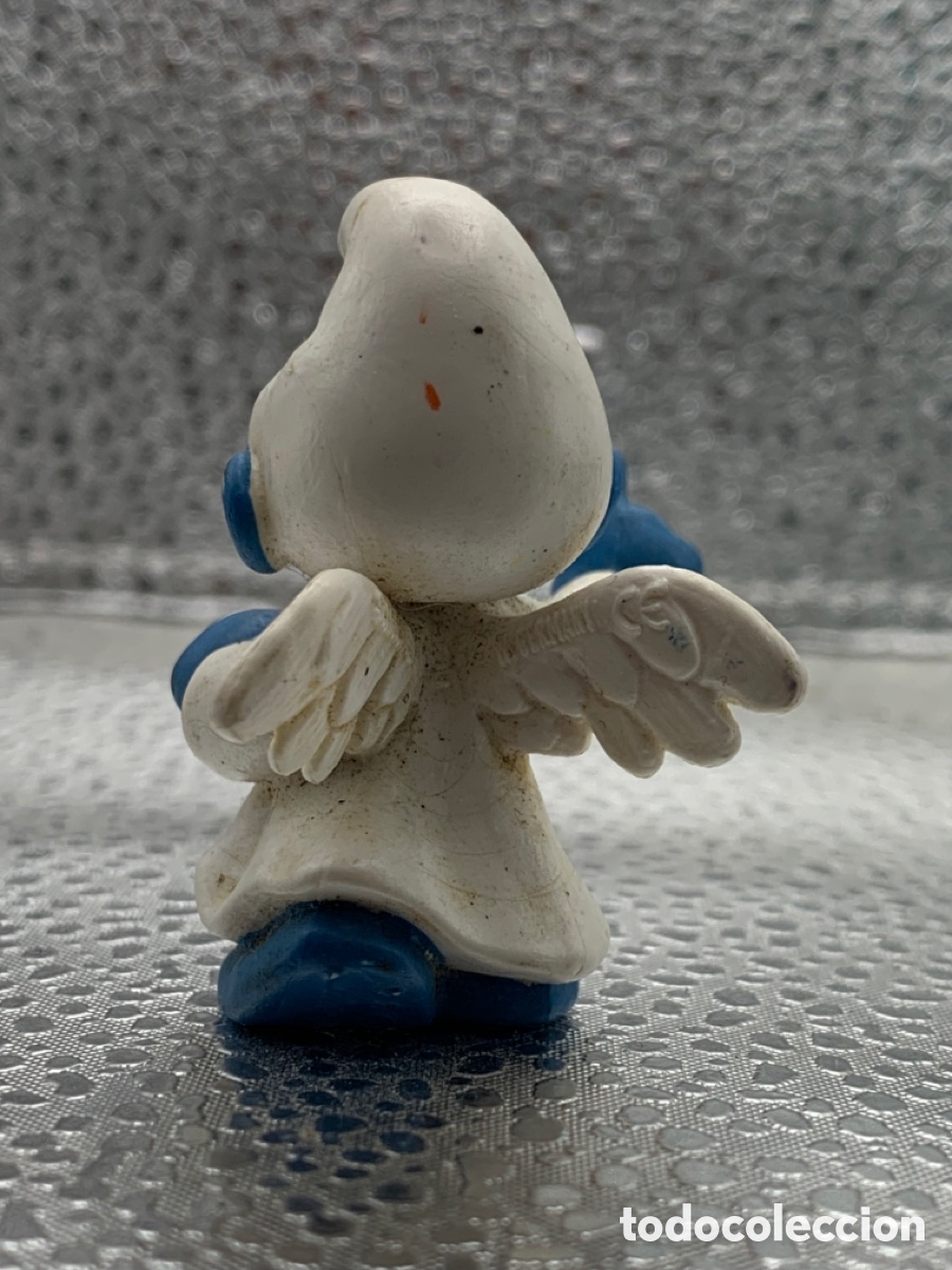 Figuras de goma y PVC: &bull;Pitufo &aacute;ngel Peyo 84 - Foto 2
