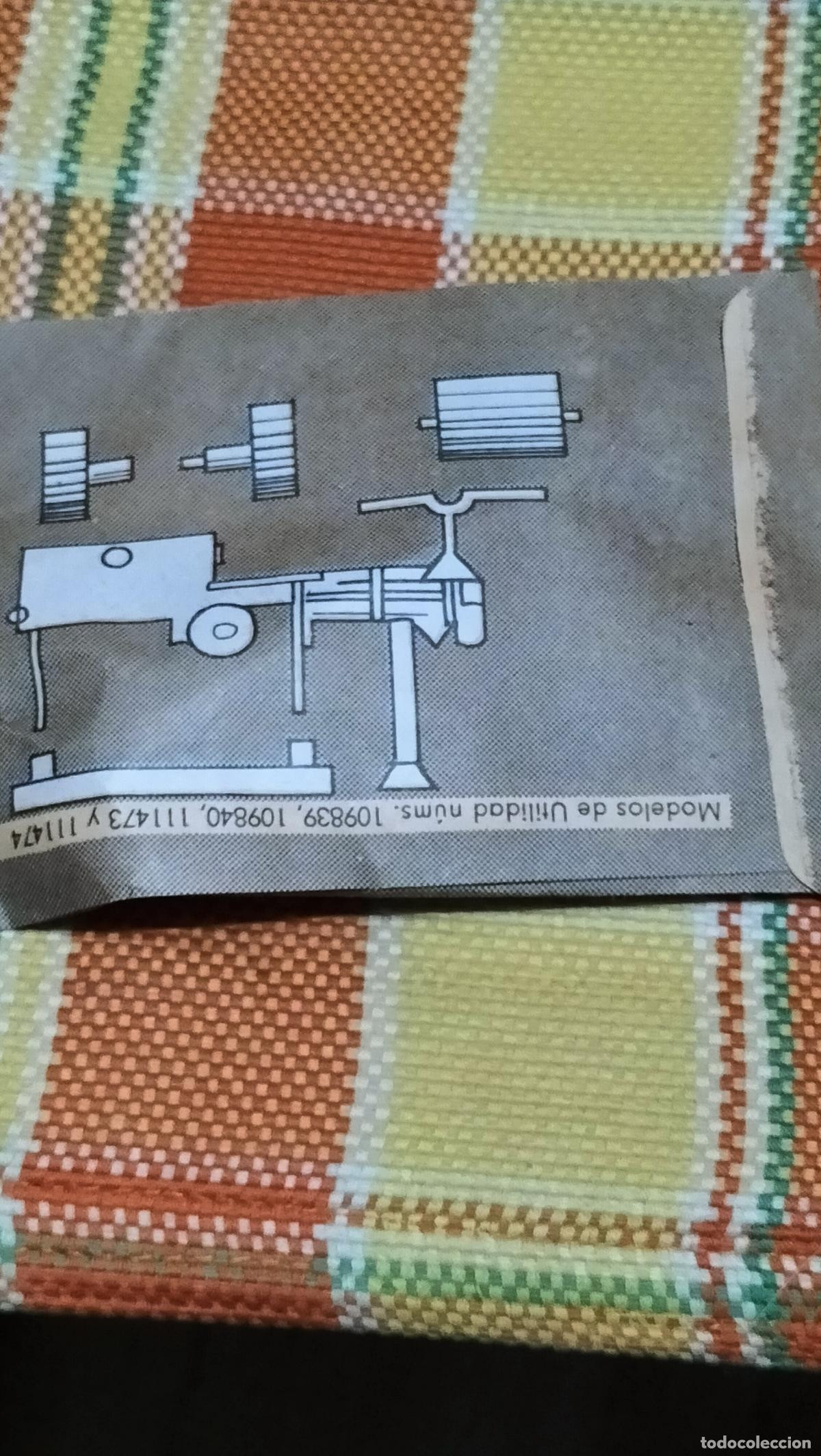 Figuras de goma y PVC: ANTIGUO SOBRE DE MONTA PLEX - Foto 2