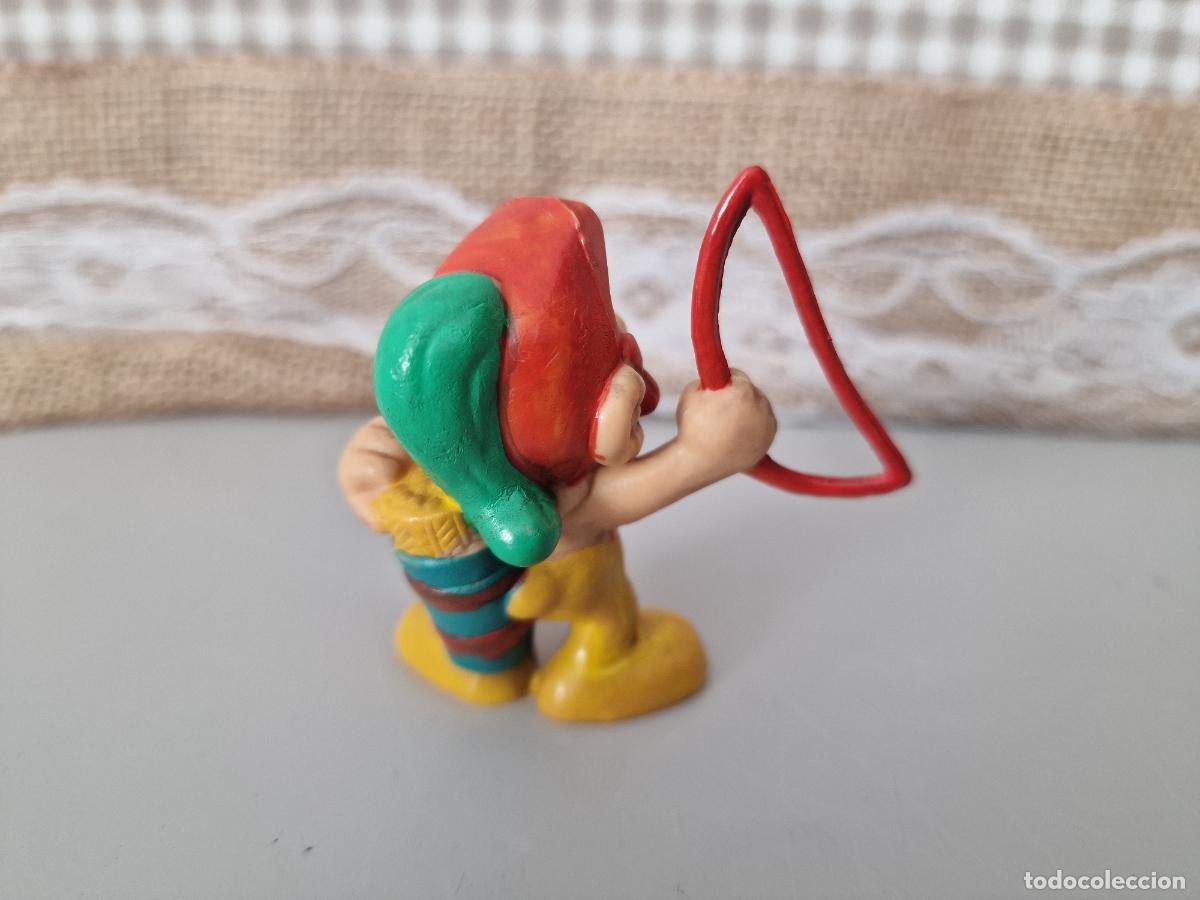 Figuras de goma y PVC: ANTIGUO PITUFO ROMANO - Foto 3