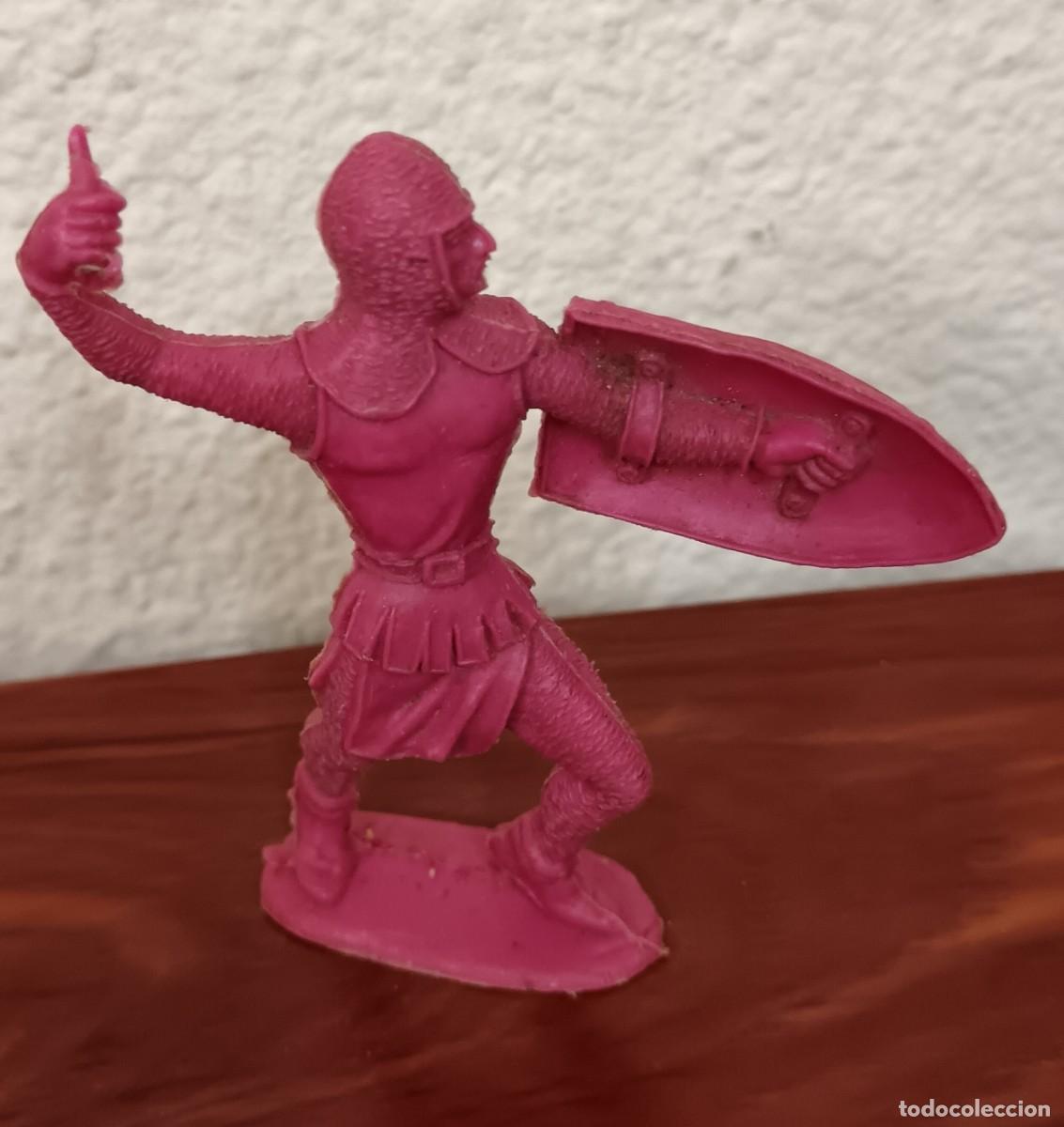 Figurines en Caoutchouc et PVC: FIGURA PL&Aacute;STICO SOLDADO MEDIEVAL 9 CM. ALTURA