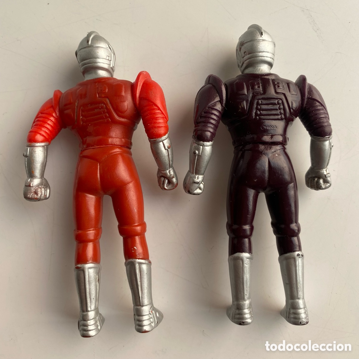 Figuras de goma y PVC: Lote figuras mu&ntilde;ecos Mega Power Fighter - Foto 6