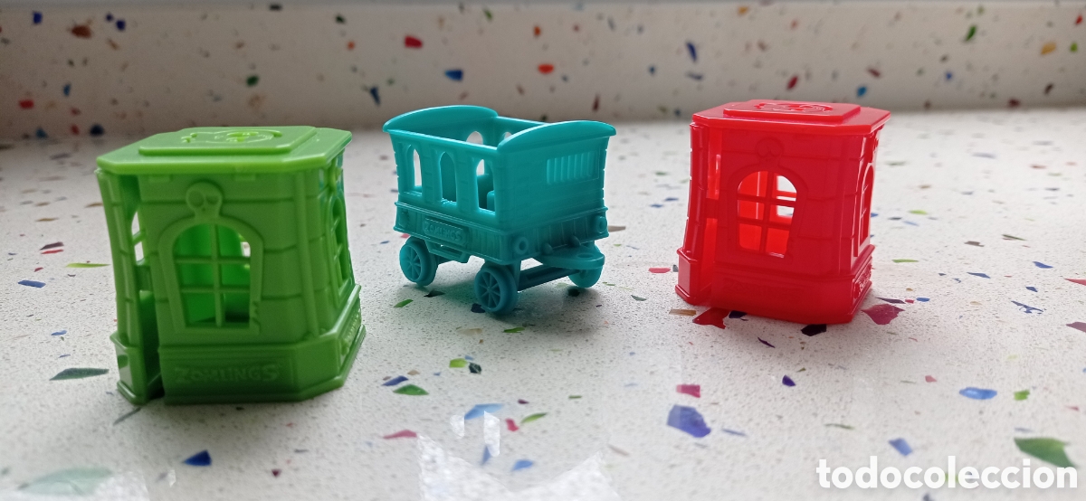 Figuras de goma y PVC: Lote zomlings - Foto 4