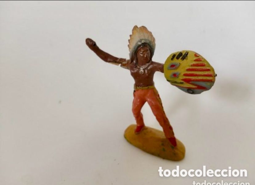 Figuras de goma y PVC: Indio masa pasta elastolin - Foto 1