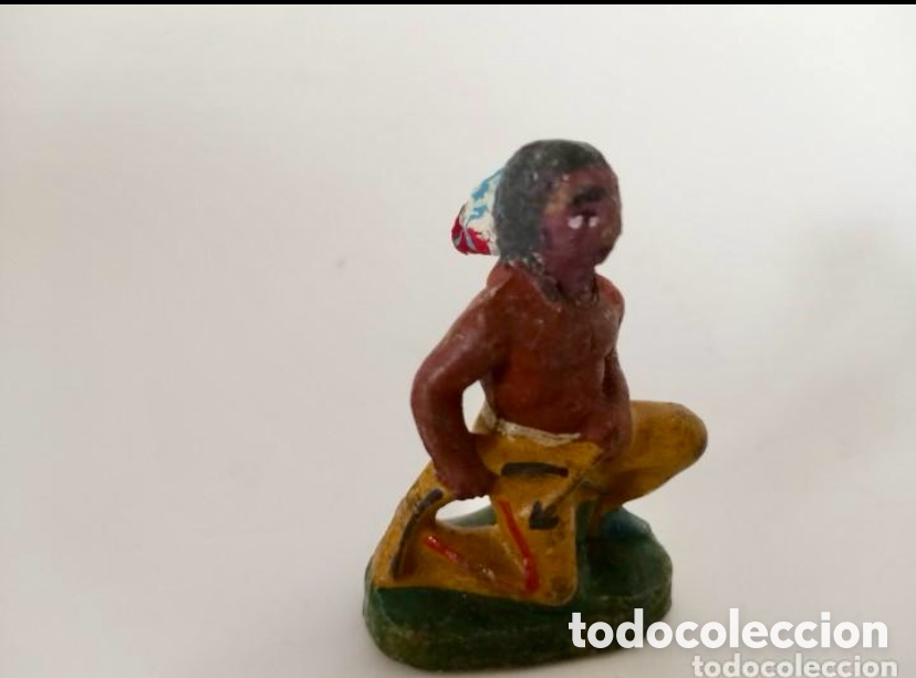 Figuras de goma y PVC: Indio masa elastolin salsa - Foto 1