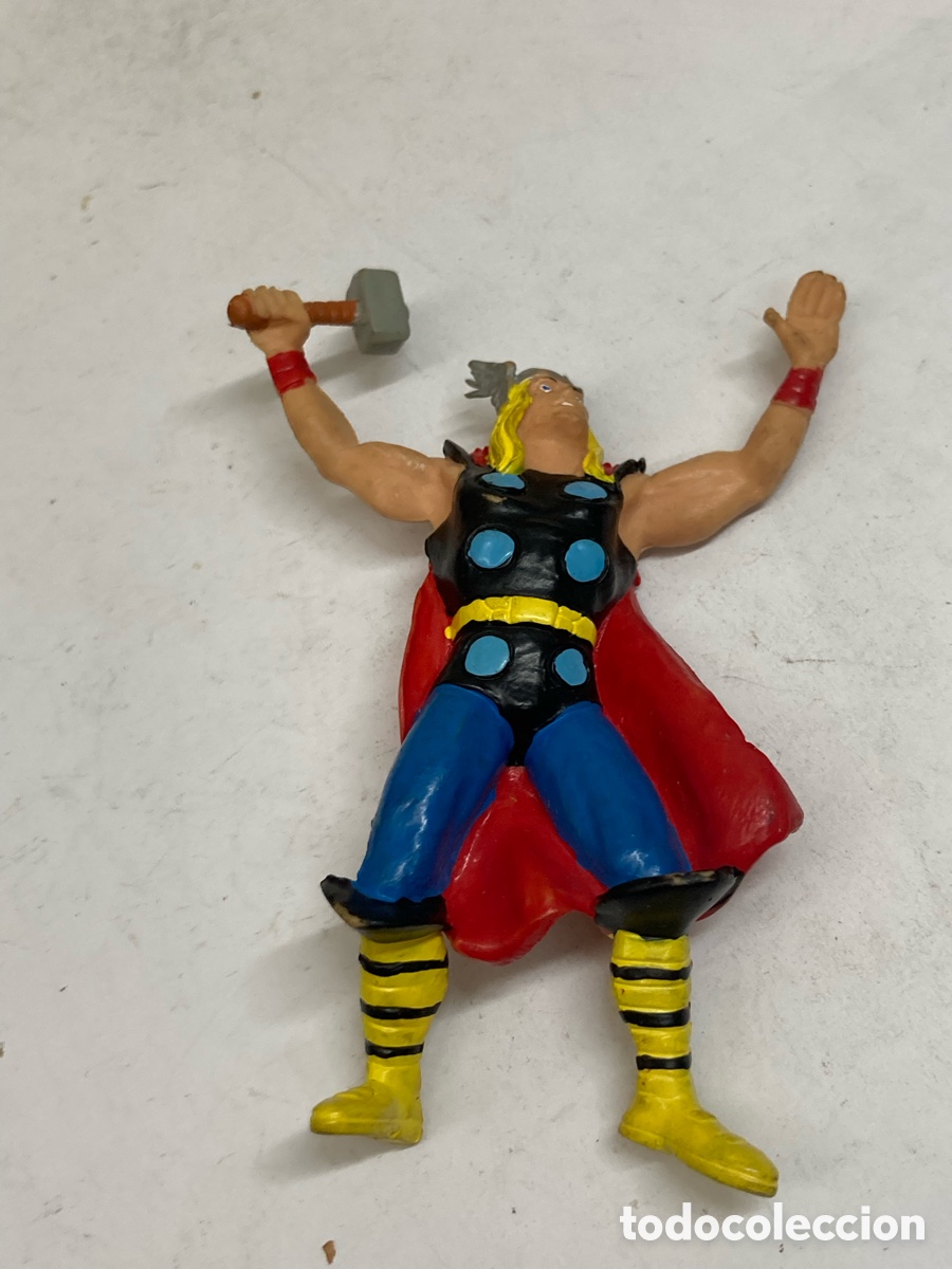 Figuras de goma y PVC: Figura de Narvel Thor C&oacute;mic Spain - Foto 1