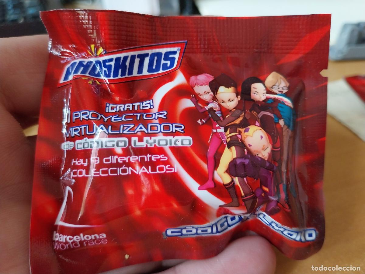 Figuras de Goma y PVC: PHOSKITOS C&Oacute;DIGO LYOKO PROYECTOR VIRTUALIZADOR * PROMOCIONAL PASTELITOS EN BLISTER SIN ABRIR 2007