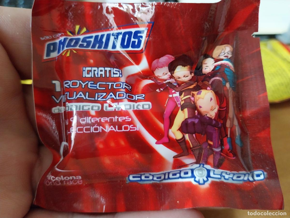 Figuras de Goma y PVC: PHOSKITOS C&Oacute;DIGO LYOKO PROYECTOR VIRTUALIZADOR PROMO PASTELITOS EN BLISTER SIN ABRIR 2007