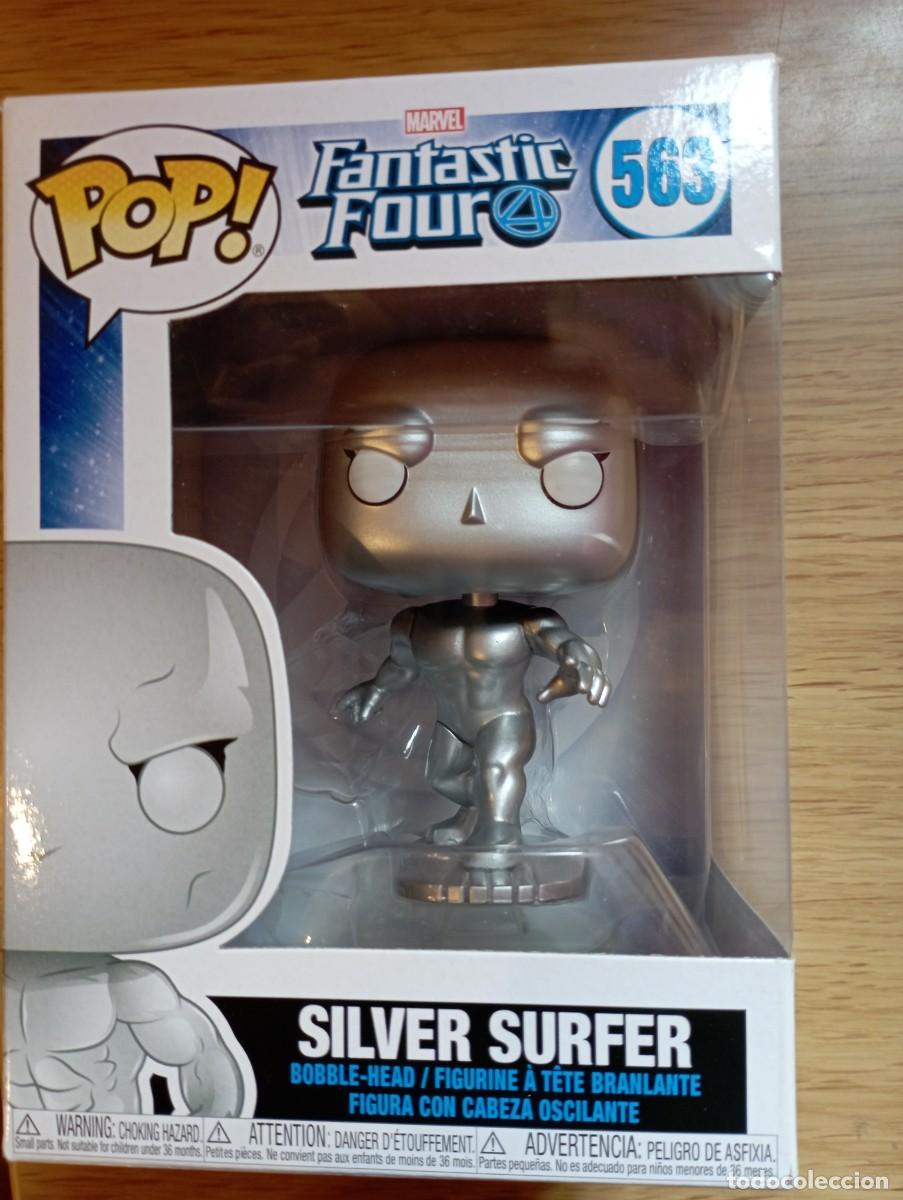 Figuras de goma y PVC: FUNKO SILVER SURFER ESTELA PLATEADA - Foto 1
