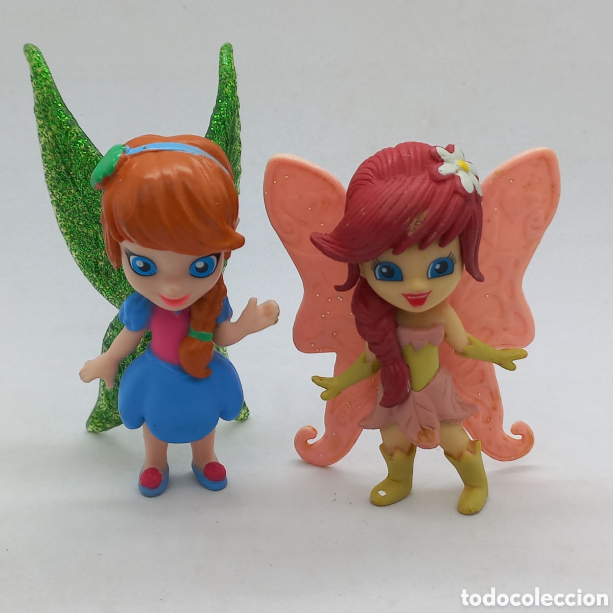 Figuras de goma y PVC: Lote de 2 Hadas - Foto 4