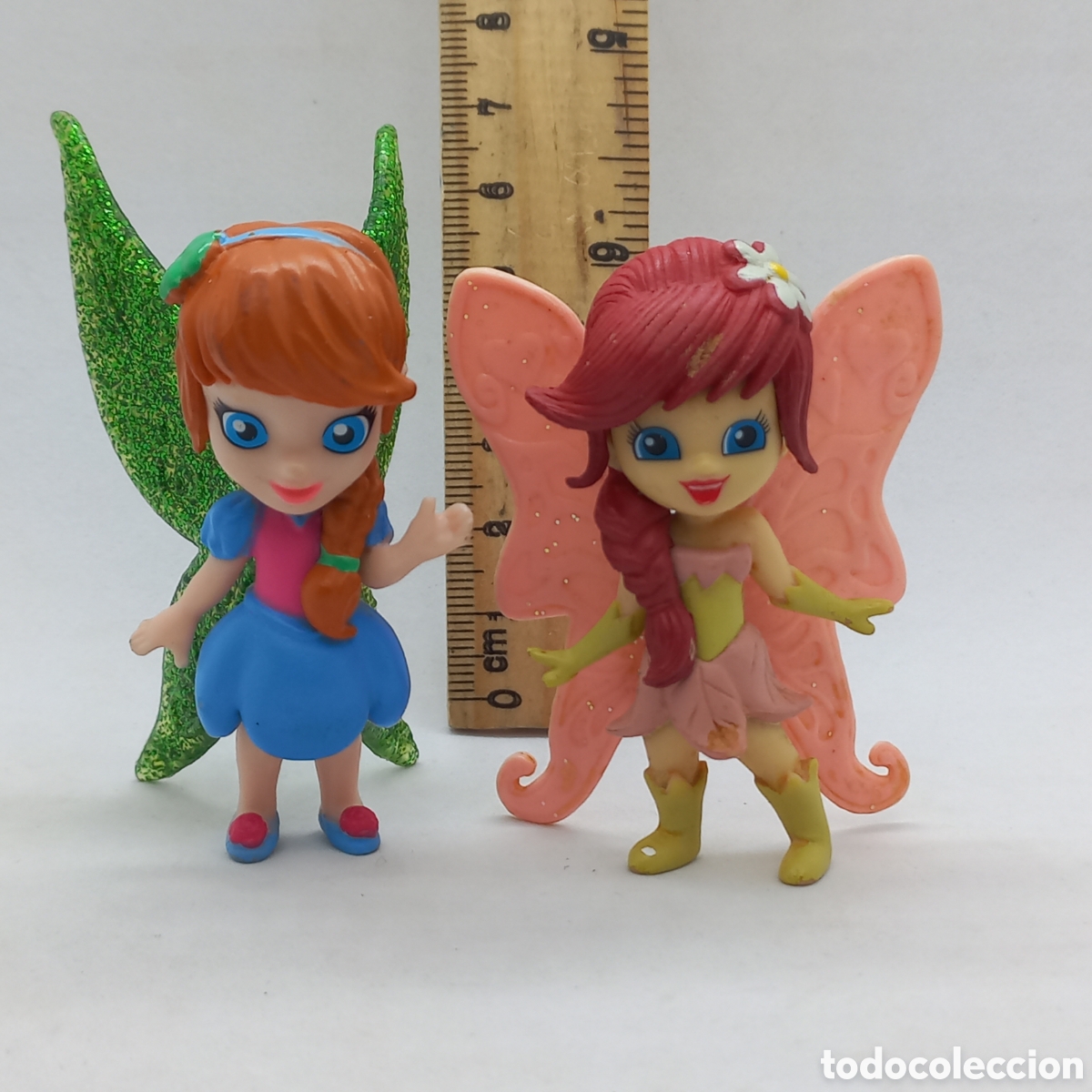 Figuras de goma y PVC: Lote de 2 Hadas - Foto 2