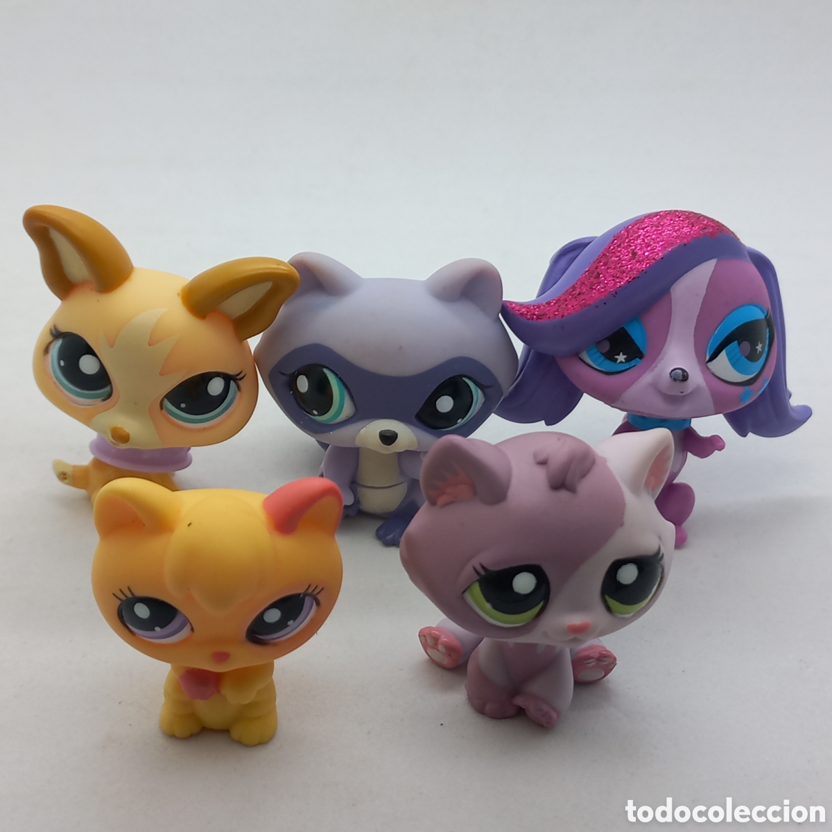Figuras de goma y PVC: Lote de 5 figuras - Foto 1