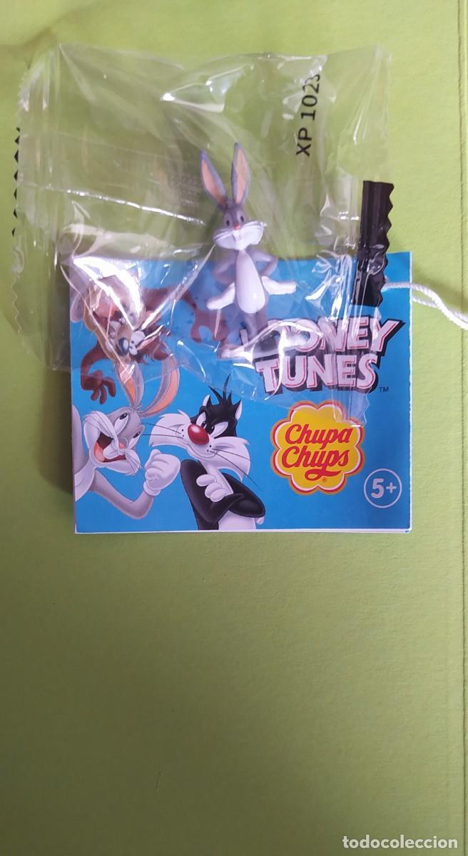 Figuras de goma y PVC: CHUPA CHUPS CHUPACHUPS BUGS BUNNY WARNER BROS - Foto 1