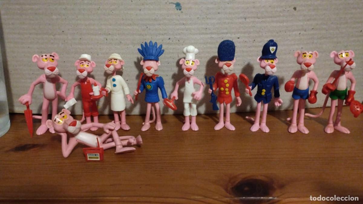 Figuras de goma Kinder: Lote Pantera rosa Kinder- 1991 - Foto 1