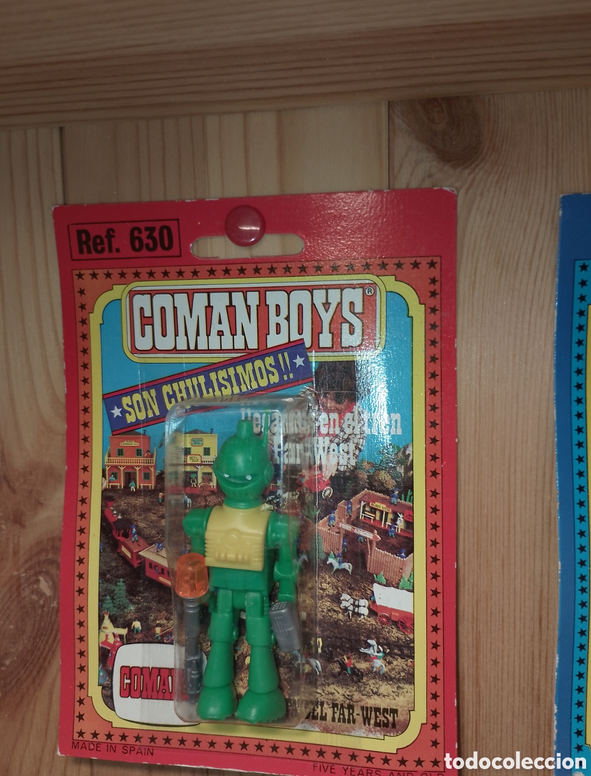 Figuras de goma y PVC: Figura Coman Boys. Robot. Ref. 630. Sin abrir. - Foto 1