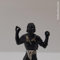 Figuras de Goma y PVC: PORTEADOR AFRICANO . REALIZADO POR GAMA . SERIE SAFARI . ORIGINAL AÑOS 50 EN GOMA