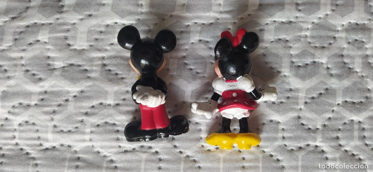 Figuras de goma y PVC: MICKEY MOUSE Y MINNIE MOUSE PVC BULLY - Foto 2