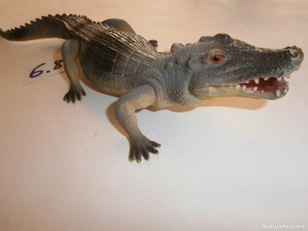 Figuras de goma y PVC: COCODRILO TAMA&Ntilde;O GRANDE - Foto 2