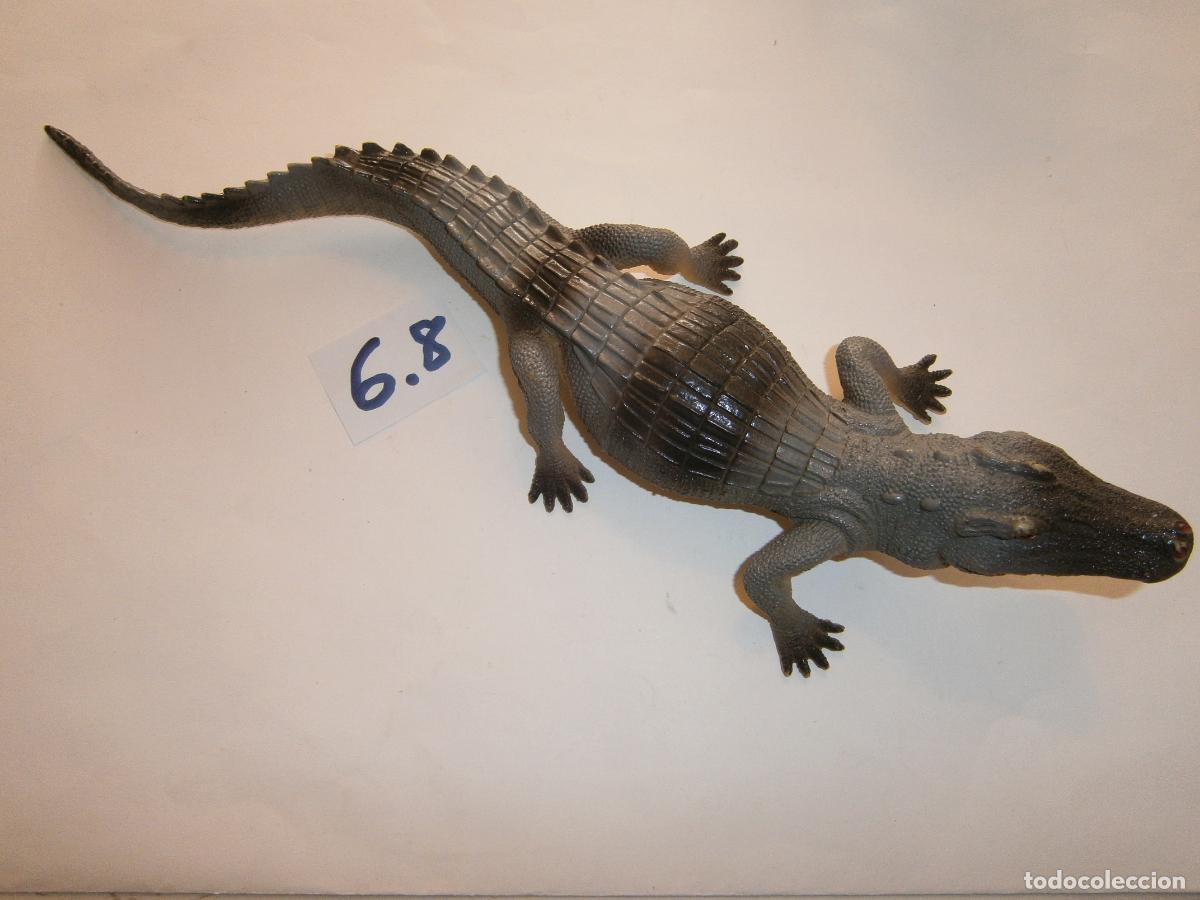 Figuras de goma y PVC: COCODRILO TAMA&Ntilde;O GRANDE - Foto 3