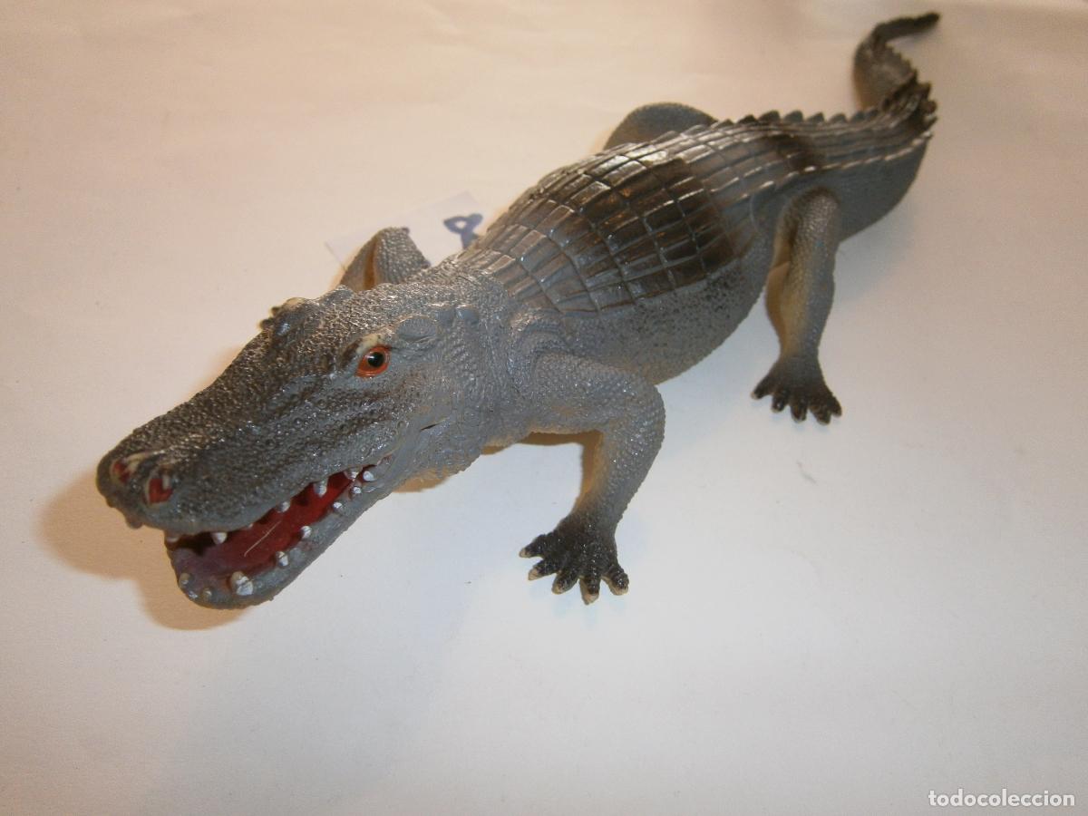 Figuras de goma y PVC: COCODRILO TAMA&Ntilde;O GRANDE - Foto 1