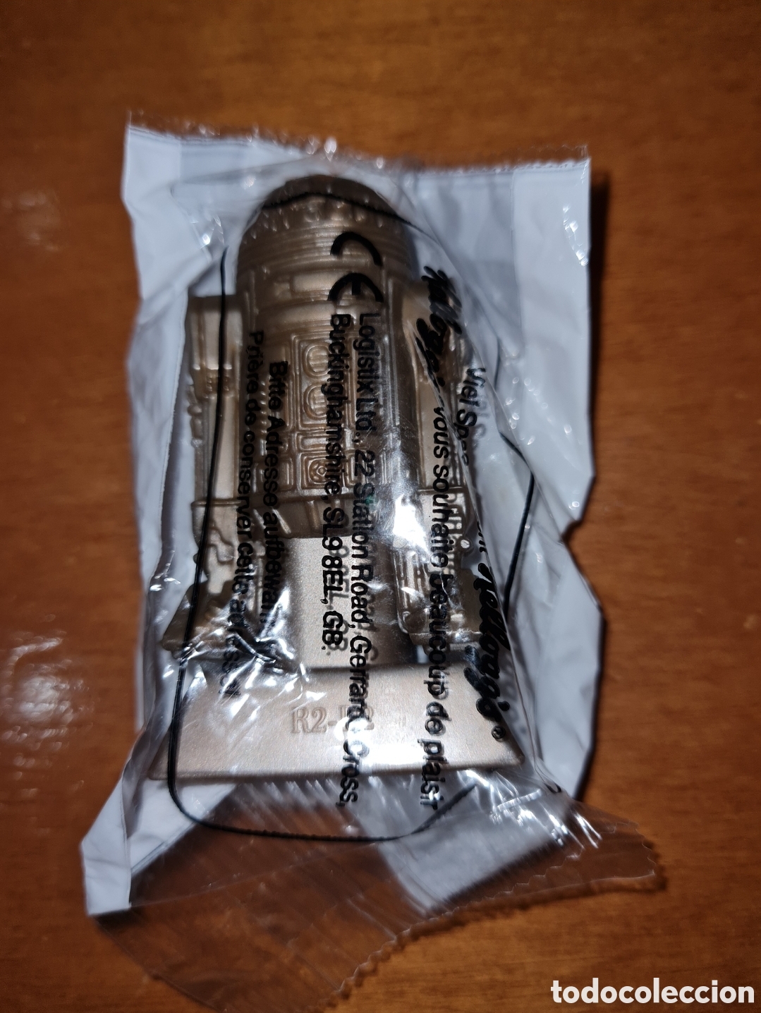 Figuras de goma y PVC: Figura Star Wars R2D2 busto kellogs Kelloggs precintada premium - Foto 1