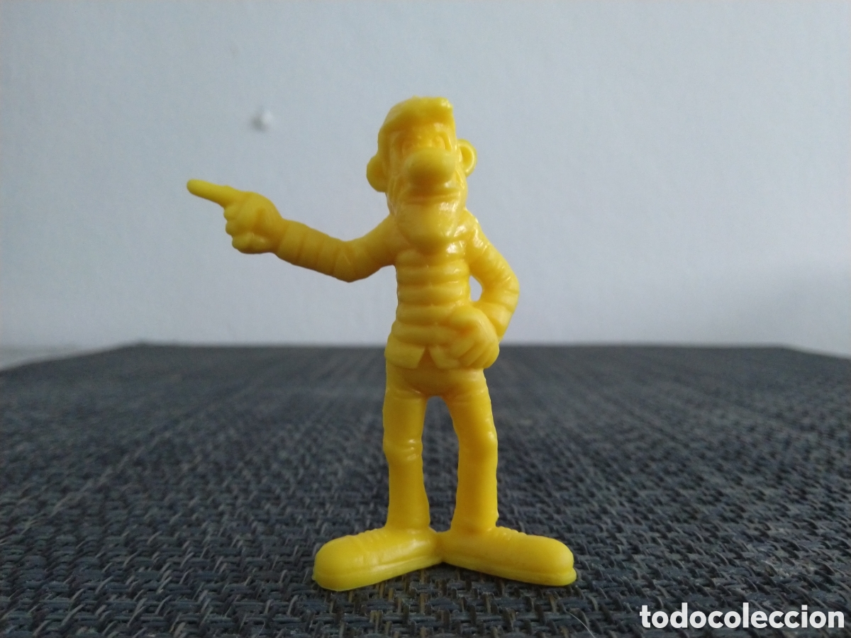 Figuras de Borracha e PVC: FIGURA PVC HERMANOS DALTON MONOCROMA DIBUJOS ANIMADOS LUCKY LUKE SERIE TV JOLLY JUMPER RANTAMPLAN