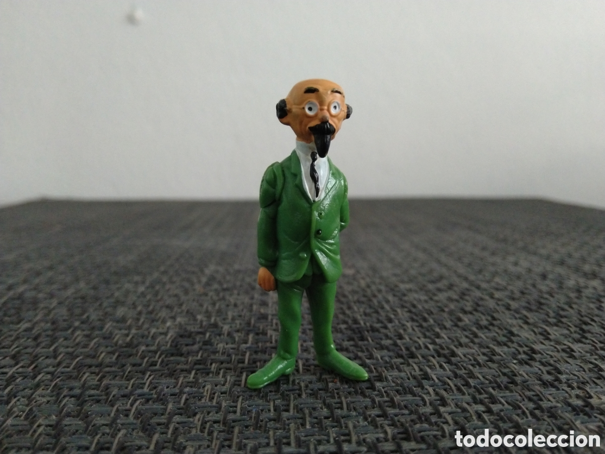 Figuras de Goma y PVC: FIGURA PVC PROFESOR TINTIN ESSO BELVISION 1973 COMICS HERGE MILOU TORNASOL CAPITAN HADDOCK