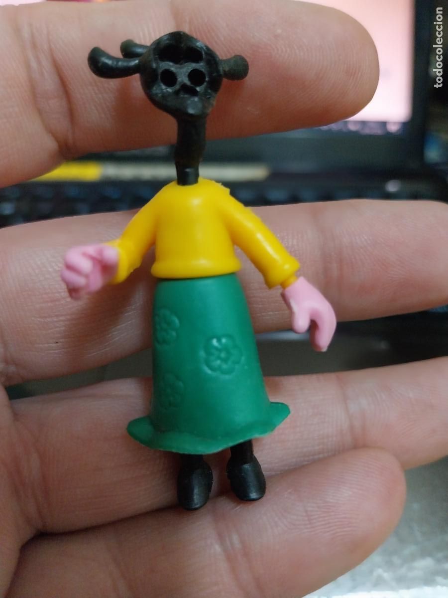 Figure di Gomma e PVC: CLARABELLA KINDER MONTABLE PROMOCIONAL CHOCOLATE PARA PIEZAS FALTA CARA Y ZAPATOS 6CM ALTO