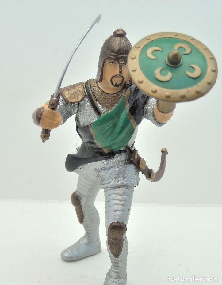 Figuras de Goma y PVC: Figura de Soldado Sarraceno . Marca Papo.