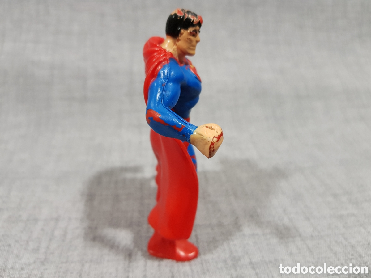 Figuras de goma y PVC: FIGURA SUPERMAN &iquest;COMICS SPAIN?. COMIC SUPERH&Eacute;ROE - Foto 4