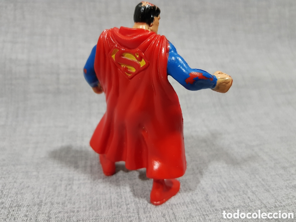Figuras de goma y PVC: FIGURA SUPERMAN &iquest;COMICS SPAIN?. COMIC SUPERH&Eacute;ROE - Foto 5