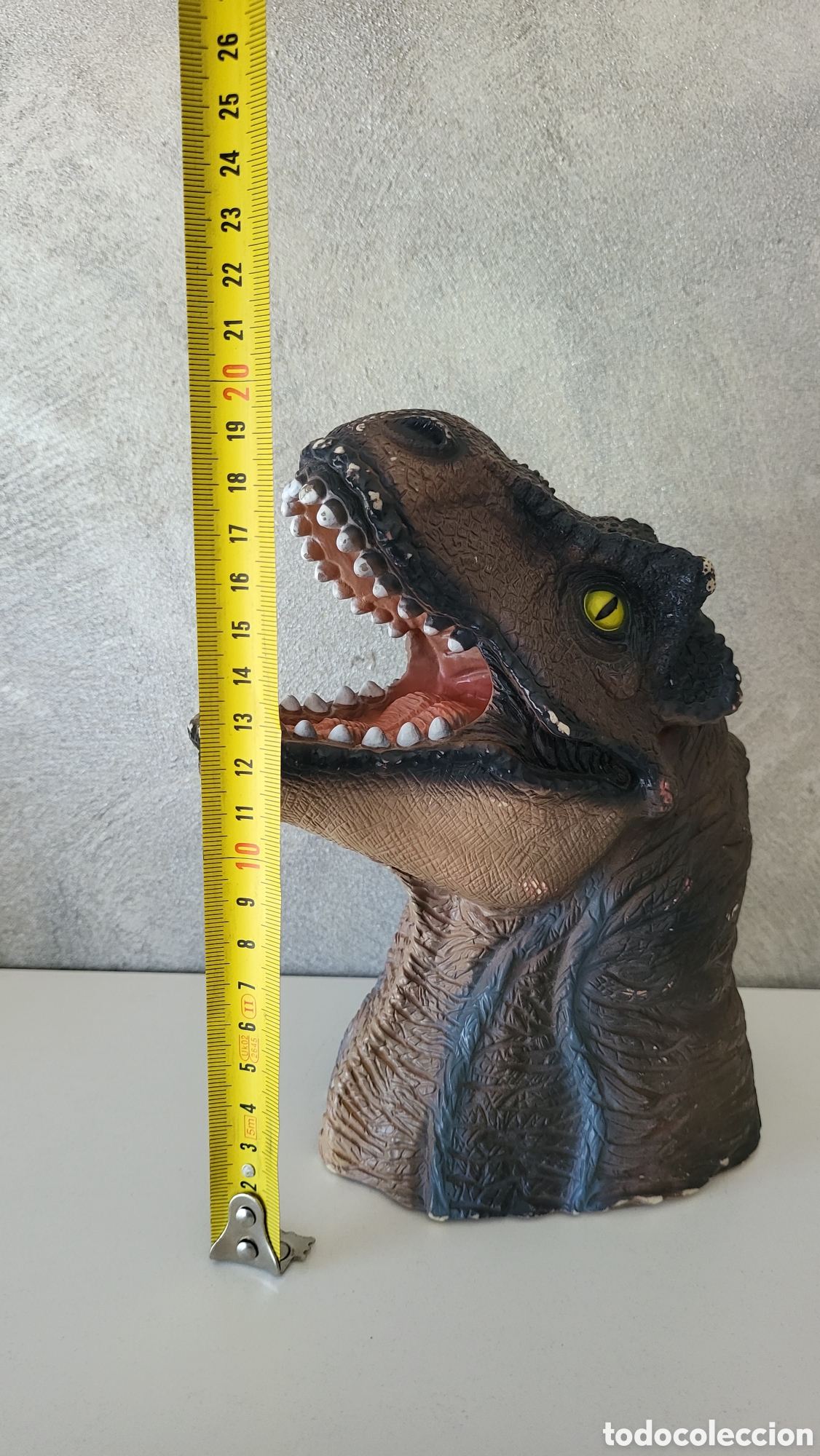 Figuras de goma y PVC: HUCHA PLASTICO JURASSIC PARK SPAIN - Foto 7