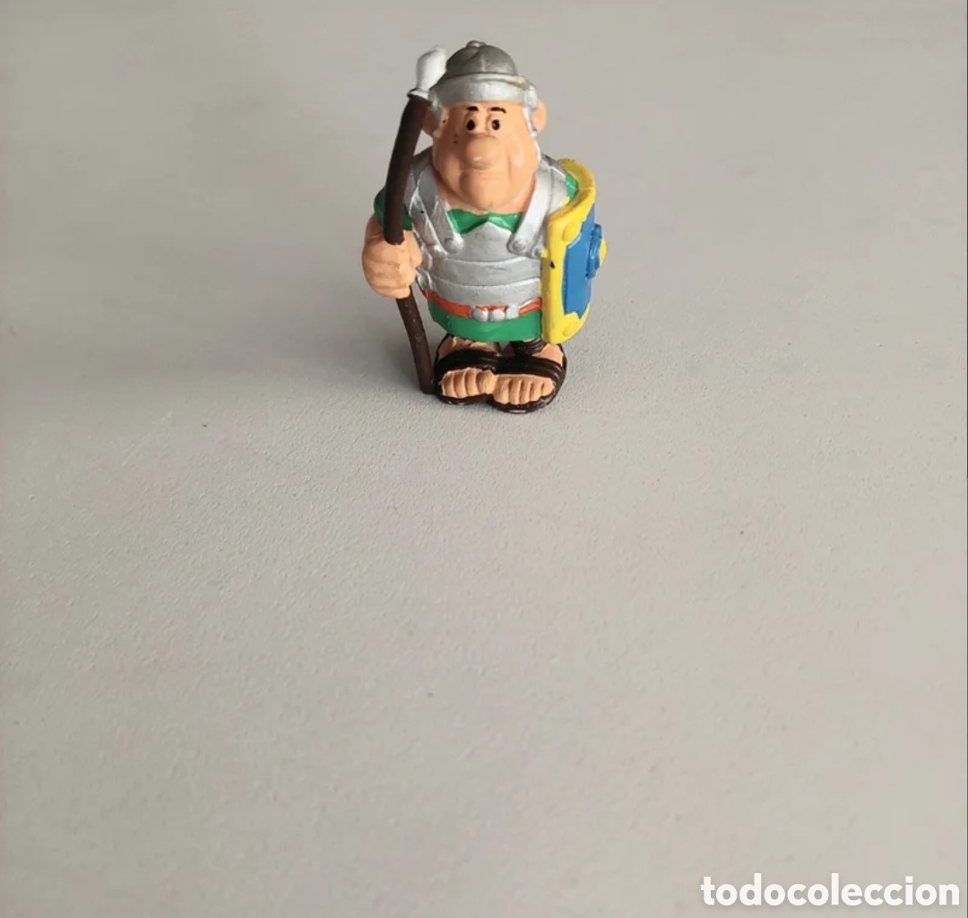 Figuras de goma y PVC: Soldado romano de Ast&eacute;rix y Ob&eacute;lix - Foto 1