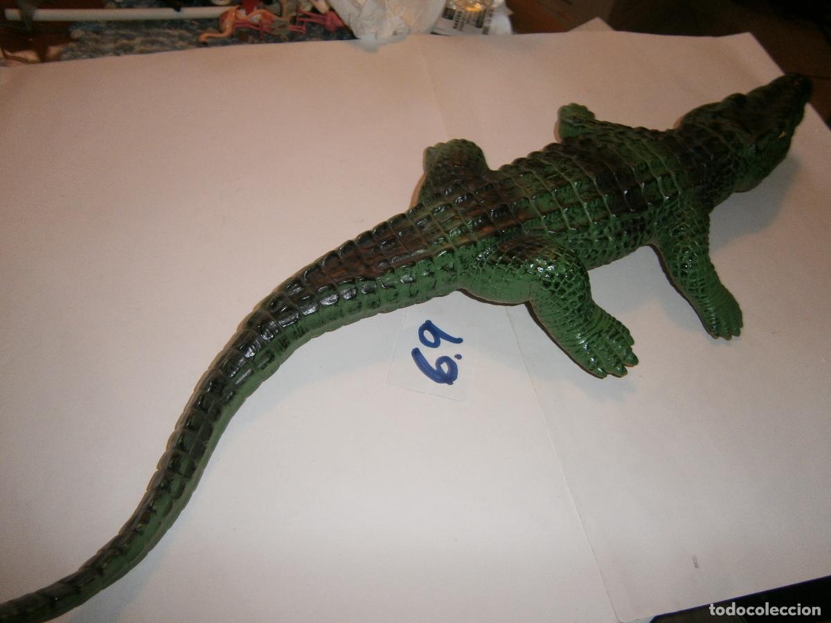 Figuras de goma y PVC: COCODRILO GRAN TAMA&Ntilde;O - Foto 2
