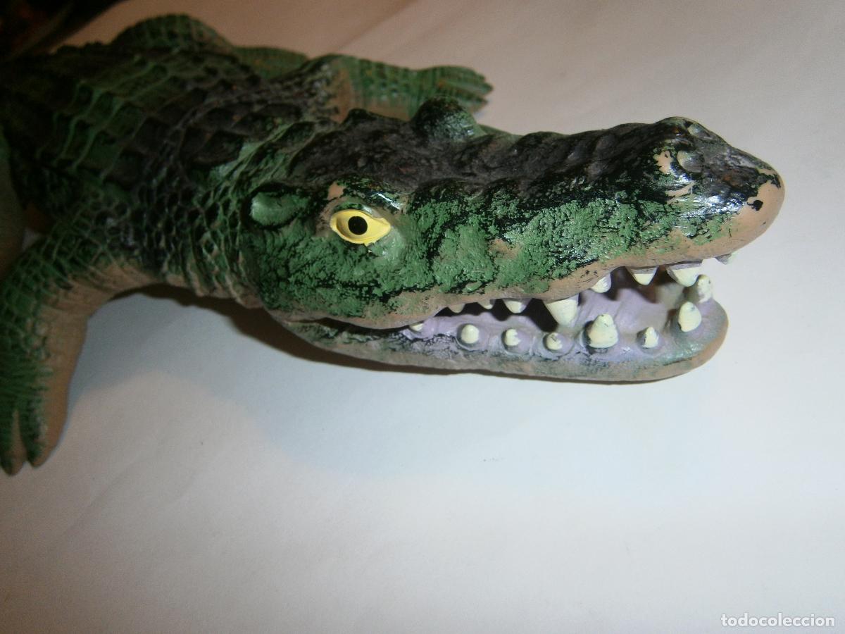 Figuras de goma y PVC: COCODRILO GRAN TAMA&Ntilde;O - Foto 3