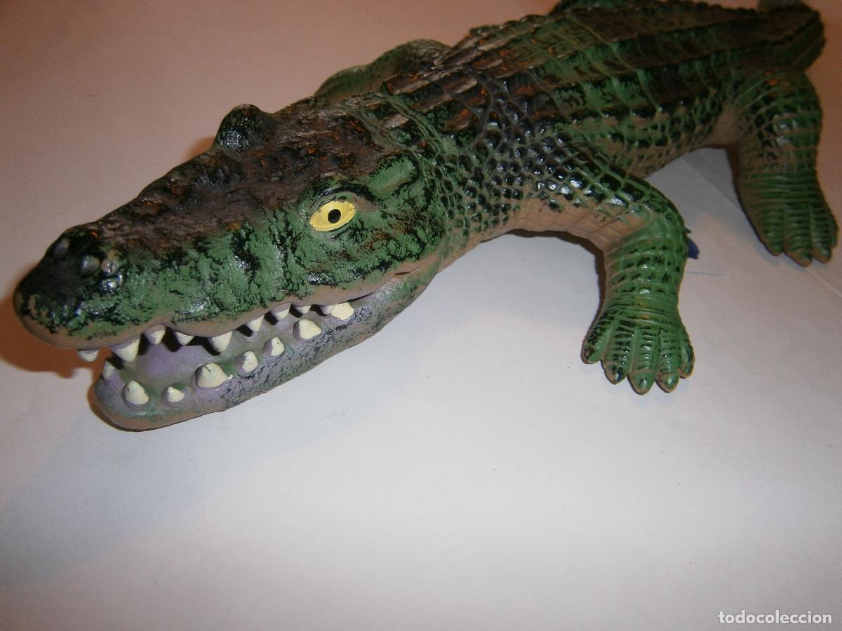 Figuras de goma y PVC: COCODRILO GRAN TAMA&Ntilde;O - Foto 4