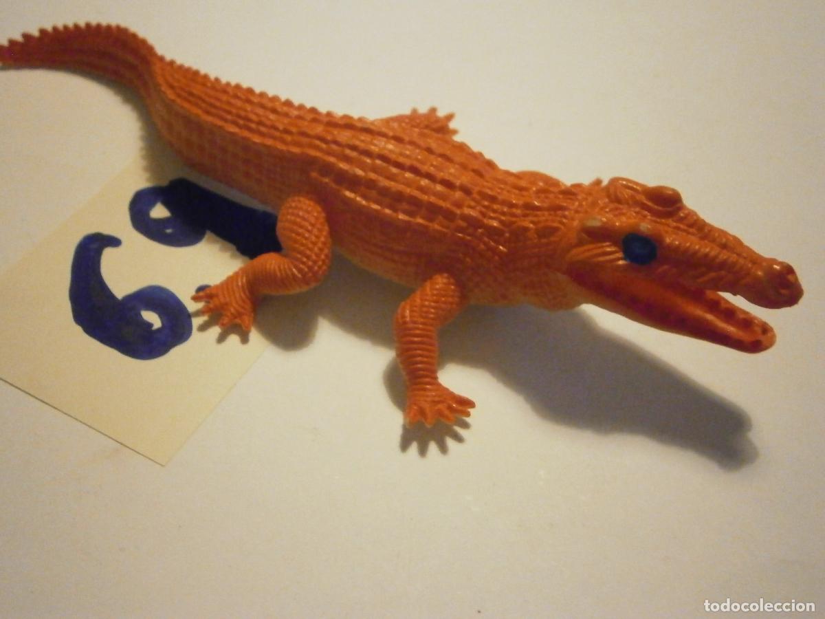 Figuras de goma y PVC: FIGURA DE ACCION - COCODRILO - Foto 2