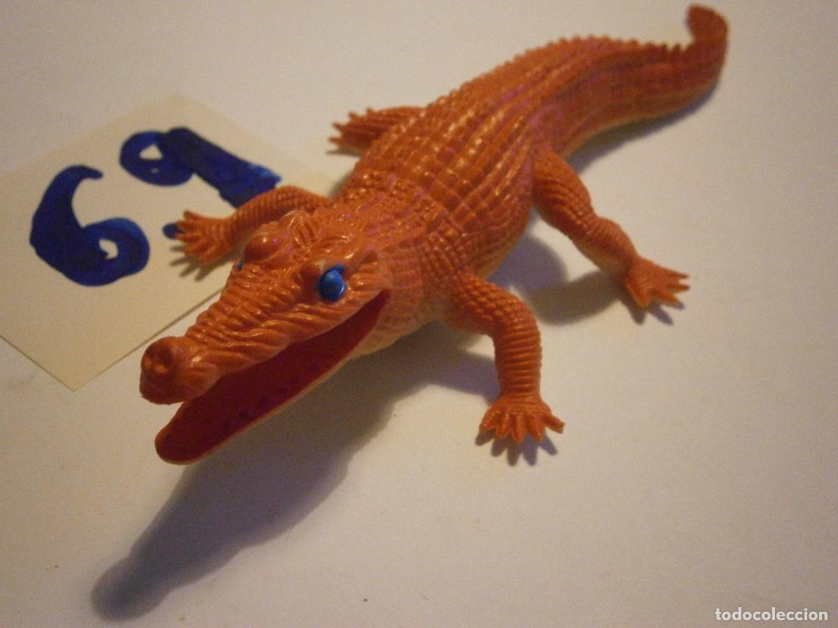 Figuras de goma y PVC: FIGURA DE ACCION - COCODRILO - Foto 1