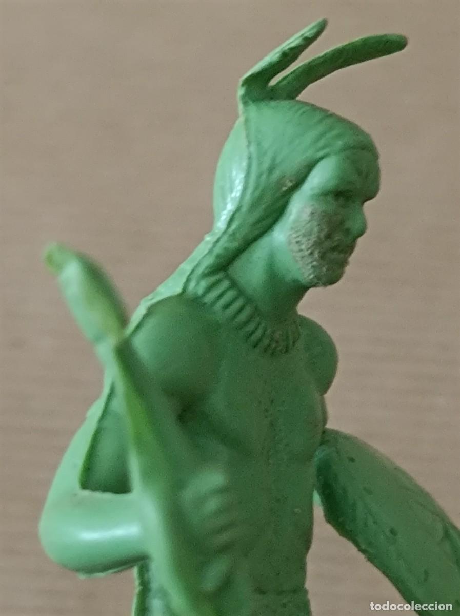 Figuras de goma y PVC: INDIOS VAQUEROS PL&Aacute;STICO FALOMIR - Foto 9