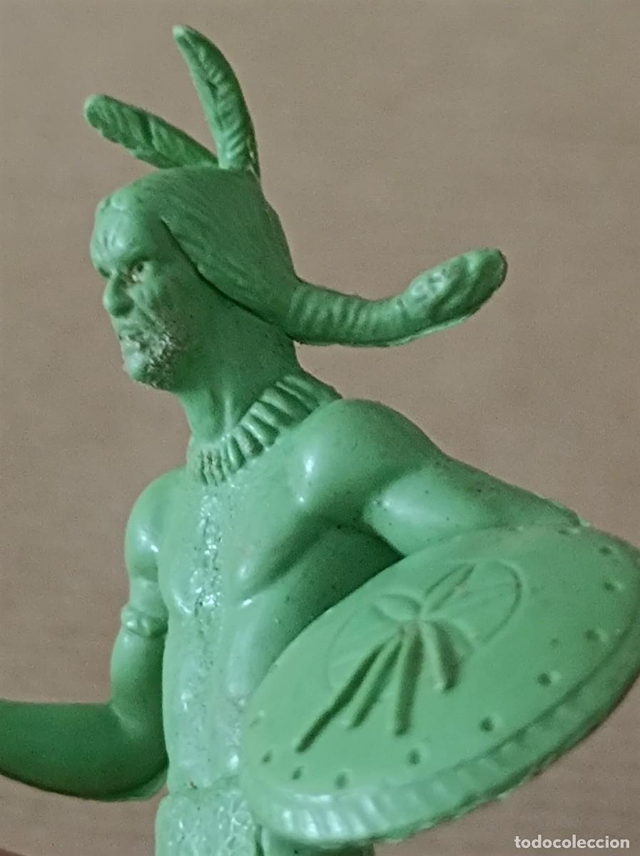 Figuras de goma y PVC: INDIOS VAQUEROS PL&Aacute;STICO FALOMIR - Foto 10