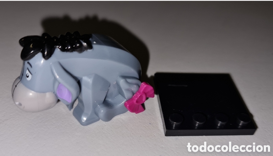 Figuras de goma y PVC: Minifigura compatible con lego burro burrito Winnie the Pooh Disney mu&ntilde;eco dibujos animados