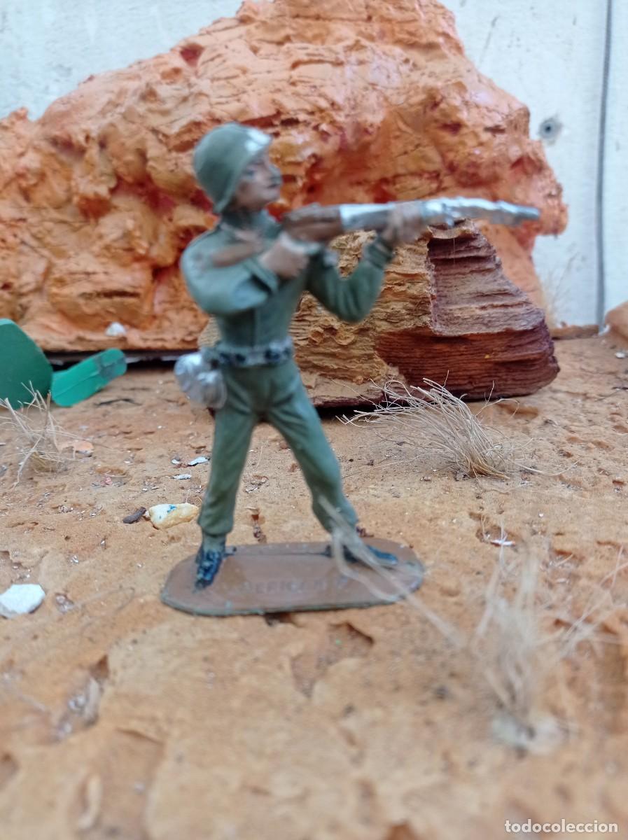 Figuras de goma y PVC: Soldado americano de comansi - Foto 1