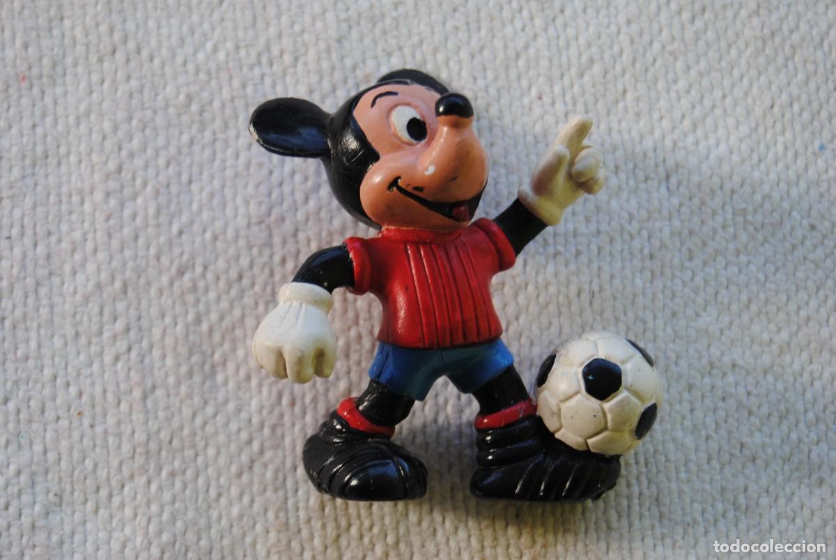 Gummi- und PVC-Figuren: i. mickey futbolista camiseta espa&ntilde;a.