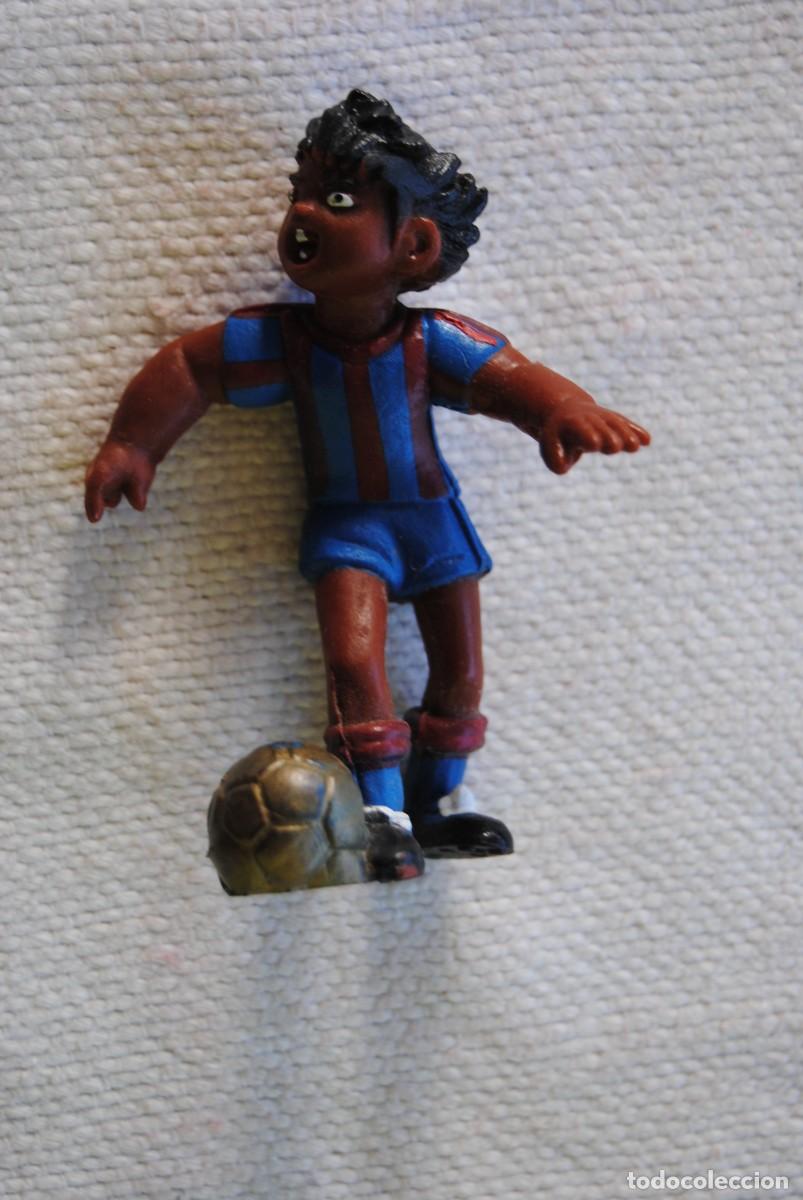Figuras de Goma y PVC: i. jugador bar&ccedil;a 10. yolanda. raro