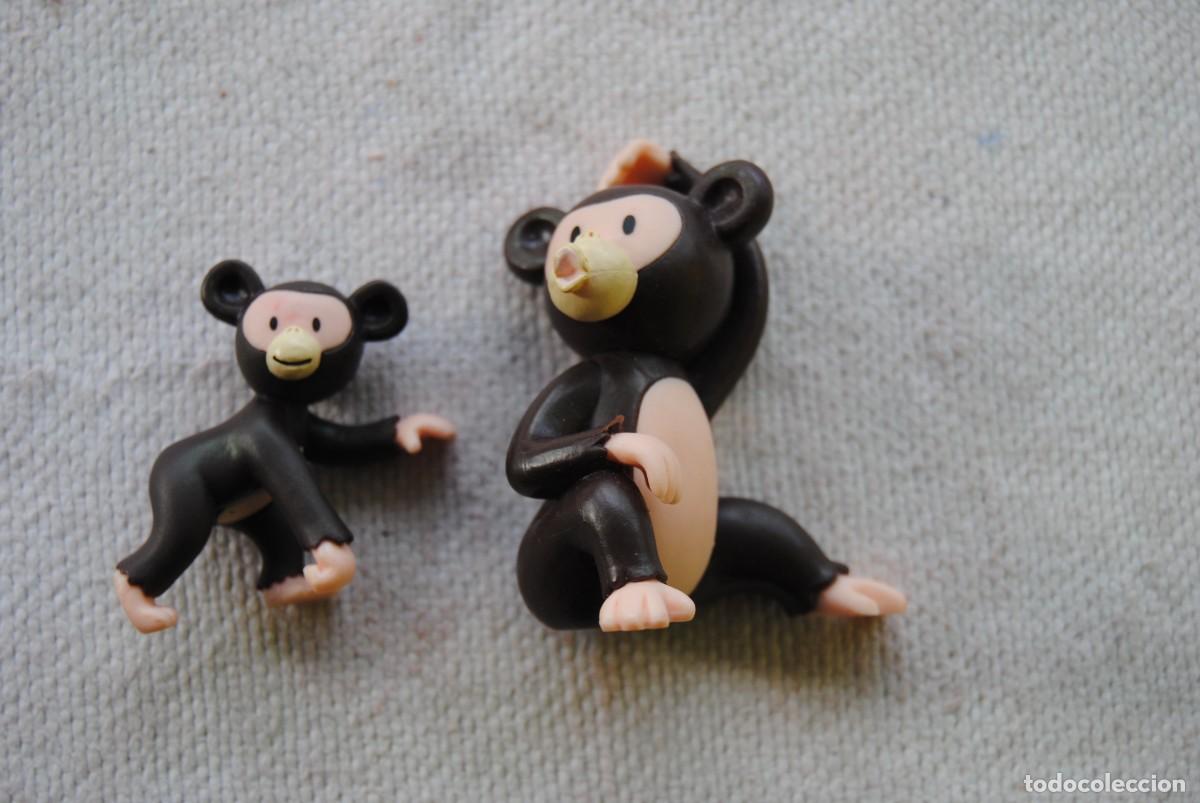 Figuras de Borracha e PVC: j.lote 2 monitos. perfecto estado