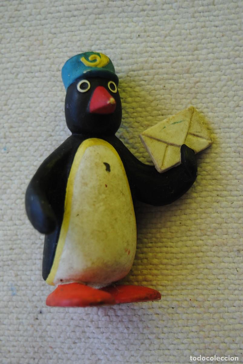 Figuras de Borracha e PVC: K. Pingu cartero. Bullyland germany 1990