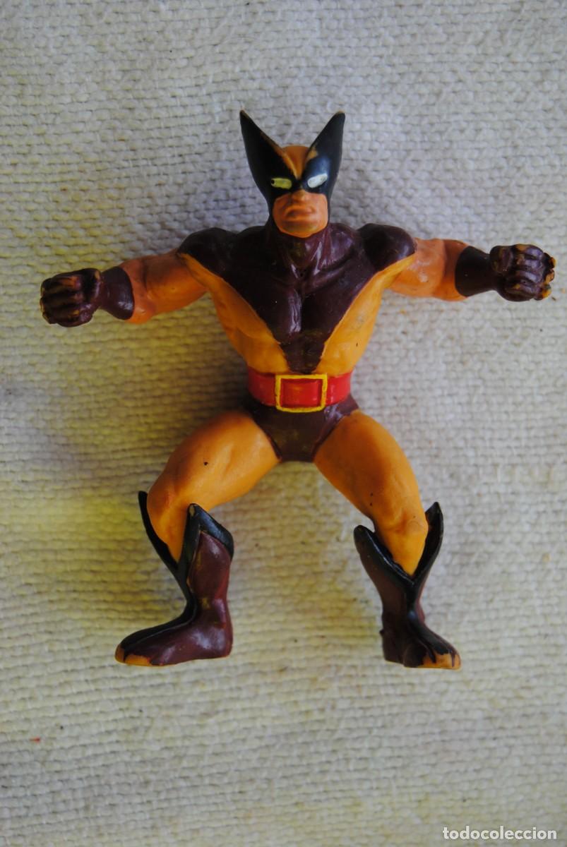 Figuras de goma y PVC: L. Figuras Superheroes Marvel. Comics Spain - Foto 1
