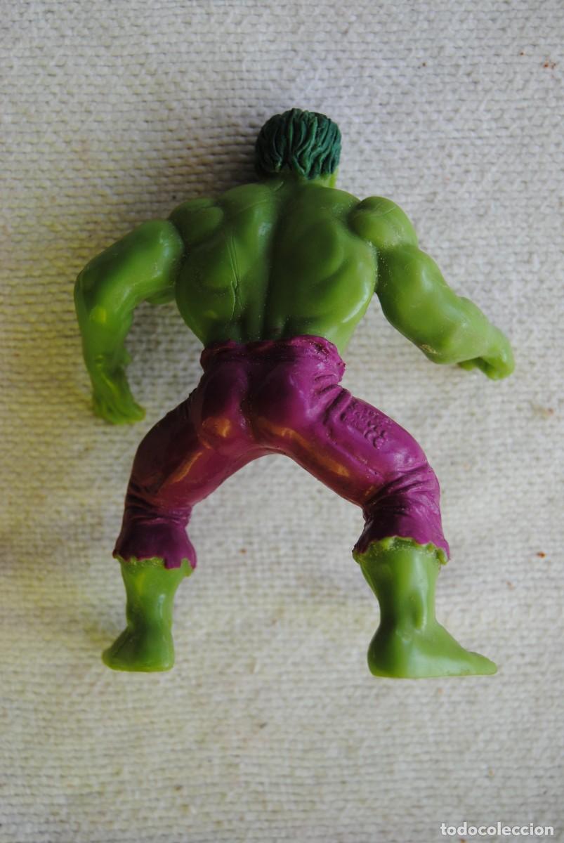 Figuras de goma y PVC: L. Figuras Superheroes Marvel. Comics Spain. HULK - Foto 2