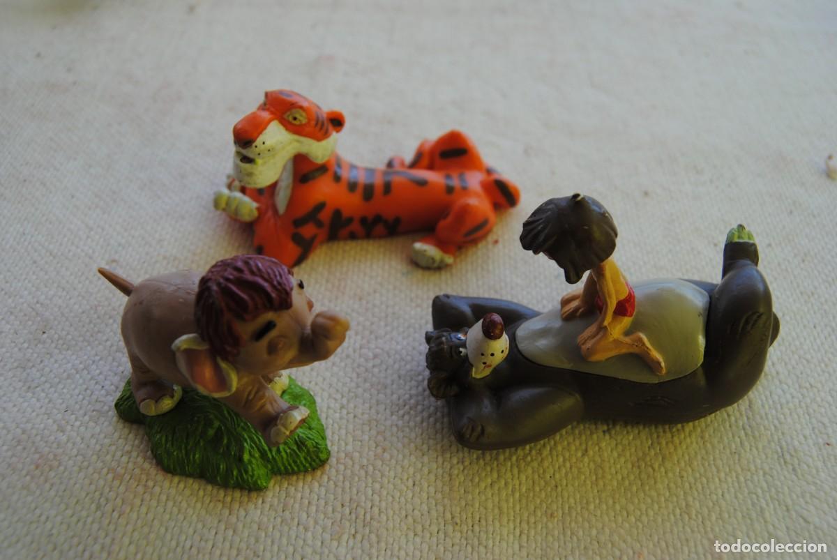Figuras de Goma y PVC: N. 3 figuras el libro de la selva. disney applause